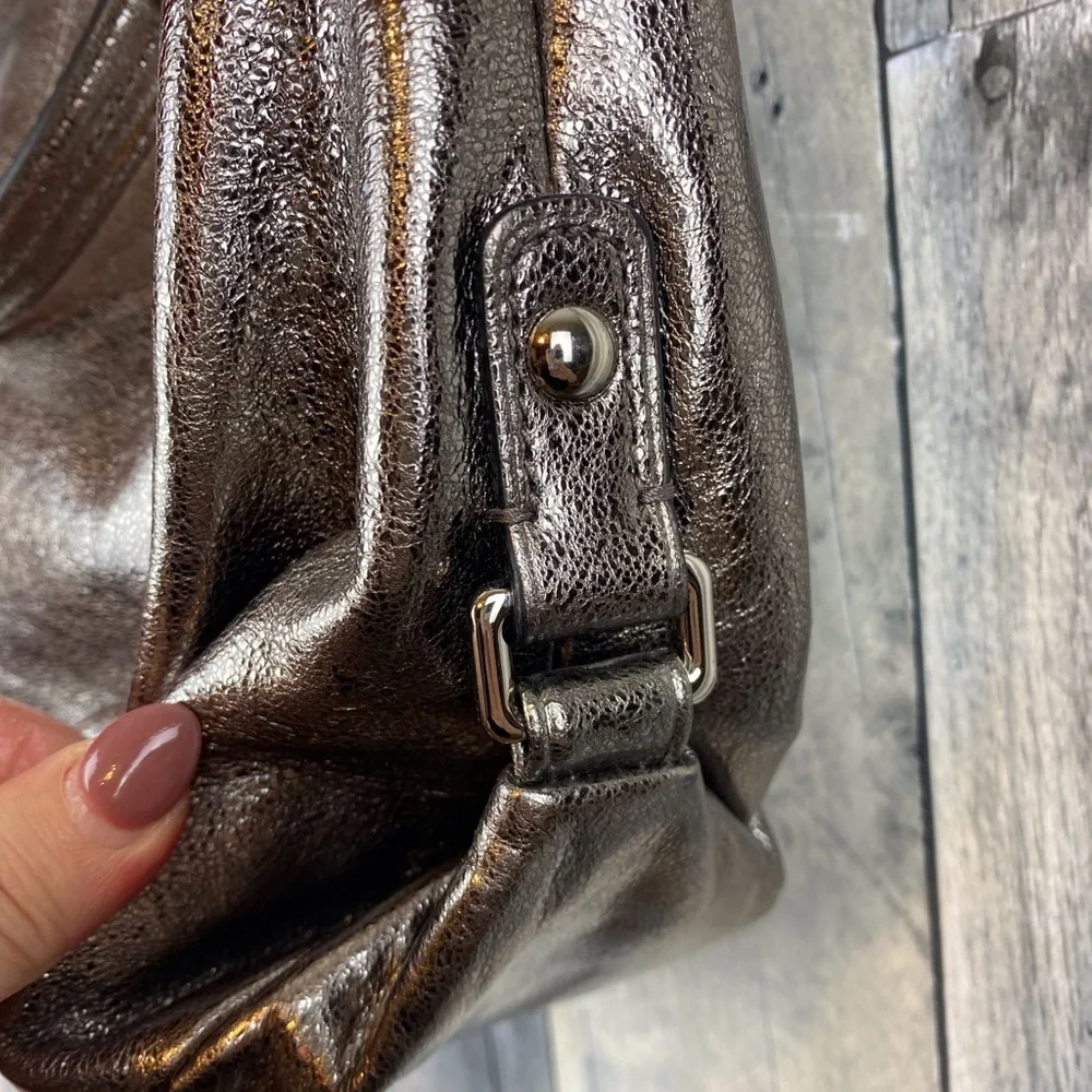 Coach Vintage Brooke Metallic Hobo Bag in Gold.